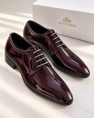 Wittchen lackleder derby - lackleder,