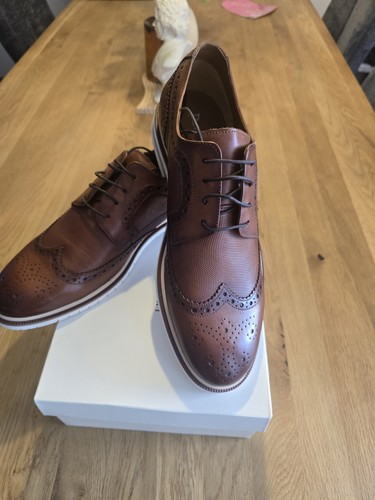 Herren brogue derby schuhe - schuhe, gr
