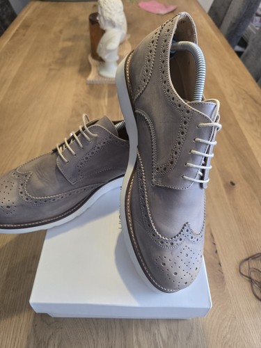 Herren brogue derby - schuhe, gr