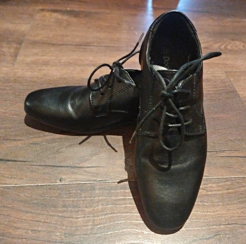Schwarze derby schnürschuhe - derby,