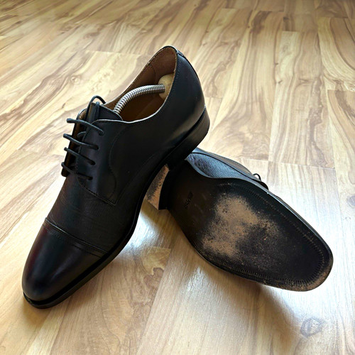 Hugo boss lederschuhe derby - lederschuhe,