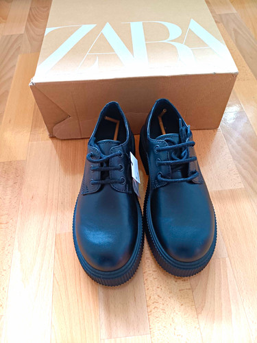 Zara herren derby halbschuhe - zara,